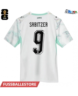Günstige Österreich Marcel Sabitzer #9 Auswärtstrikot WM 2026 Kurzarm